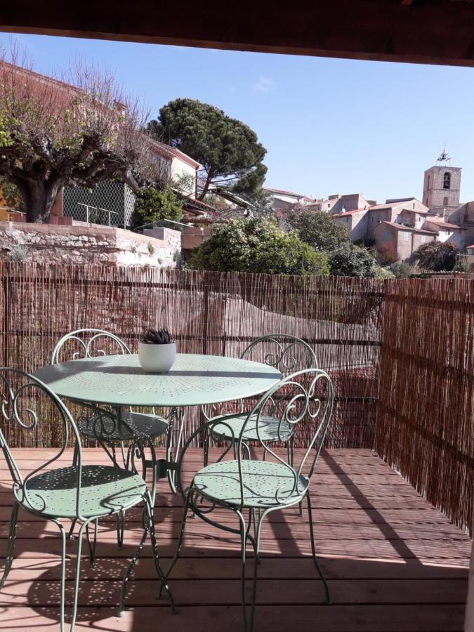 Spacieux Duplex, Vue Mer Et Belle Terrasse Hyères Buitenkant foto