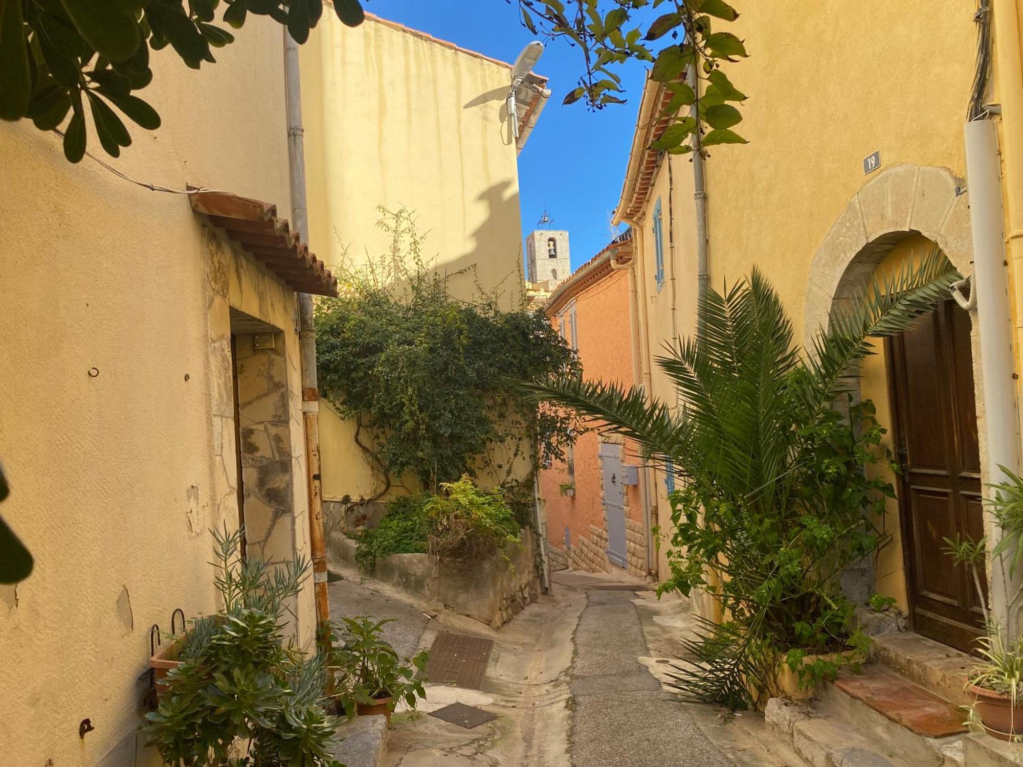 Spacieux Duplex, Vue Mer Et Belle Terrasse Hyères Buitenkant foto